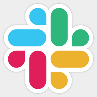 Slack Logotype Sticker